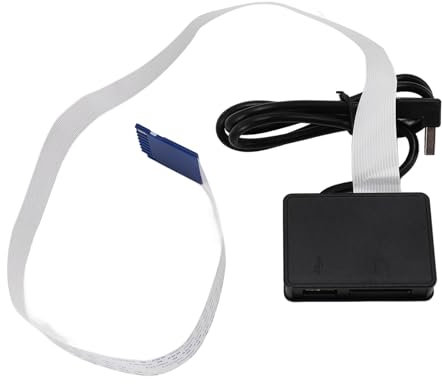 Annadue SD-Karten-Adapter, 2-in-1-USB-SD-Karten-Extender, Flexibles Kabel, Unterstützt SD/SDHC/SDXC-Karte, für GPS-Navigator, Auto-DVD, DVR