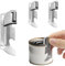 Abrelatas MIni Easy de acero inoxidable, multiusos, reutilizable, para viajes, camping, cocina, restaurante