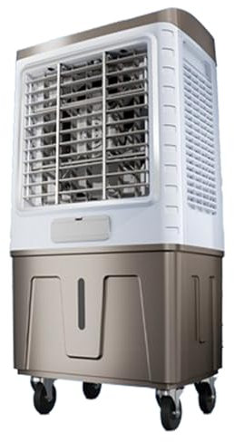Enfriador De Aire Evaporativo Industrial, 3 Velocidades, Enfriador De Aire Evaporativo para Uso Comercial, Exterior, Garaje, Patio, Porche, Fábrica(38in)