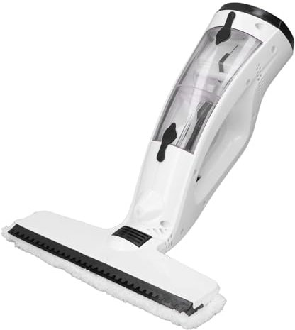 Akku Fenstersauger, Elektrischer Fensterreiniger 2000 mAh Akku kabelloser Fenstersauger Wassersprüh-, Reinigungs- und Saugfunktionen für Glas Fliesen Spiegel