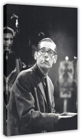 ahnld Bill Evans Promi Kunst Poster auf Leinwand, Schlafzimmer, Dekoration, Landschaft, Büro, Raumdekoration, Geschenk, 40 x 60 cm