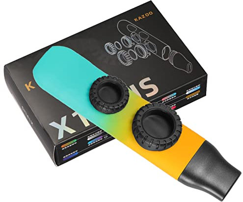 Abaodam Kleiner Kazoo Für Junge Mädchen Und Erwachsene Leicht Spielbares Musikinstrument Mit Verstellbarer Tonhöhe Für Gitarre Ukulele Und Mehr Aus Sicheren Materialien