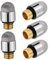 NUOBESTY Lot De 5 Stylets Capacitifs À Pointe Fine pour Tablette Écran Tactile Conducteur Fibre