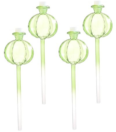 Milisten 4piezas Globos De Riego Automático De Cactus Únicos para Regar Tus Plantas