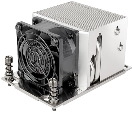 SilverStone Technology XE02-SP3S 2U Small Form Factor Server/Workstation CPU Cooler for SP6 / SP3 / TR4 sockets