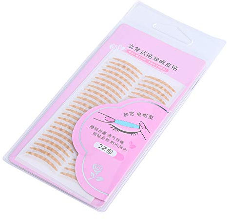 Invisible Double Eyelid Tape, Make-up-Tool für unsichtbare Augenlidsticker mit hervorragender Klebrigkeit - bequem und atmungsaktiv - für mit Kapuze, schlaffe, unebene oder mono-Augenlider - große und