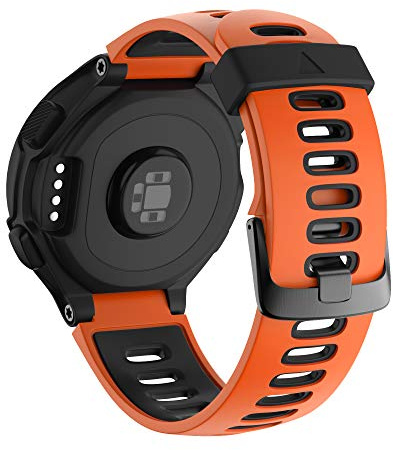 Garmin Forerunner 735XT Armband, Kompatibel mit Armband Forerunner 235/230/220/620/630/735XT, Uhrenarmband Soft Silikon Ersatzband für Garmin 735XT, Easy-fit, Mehrfache Farben