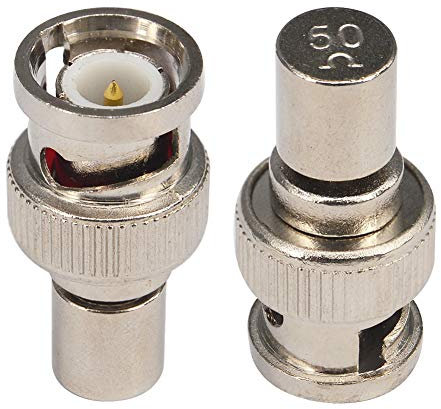 YILIANDUO BNC Stecker HF Koaxial Steckverbinder Adapter 50 Ohm Abschlusswiderstand Packung mit 2