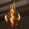 GBLY 1× LED Glühbirne Große Unregelmäßige E27 3W Glühlampe in Ungewöhnlicher Form Pendelleuchte 2200K Warmweiß Dekorative Goldfarbe Beleuchtung für Haus Café Bar Restaurant - Nicht dimmbar