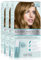 Clearé Institute | Colour Clinuance | Coloración Capilar Permanente Sin Amoniaco | Tinte de Pelo 100% Cobertura de Canas, Incluye Sérum Capilar | Método Curly | 7.0 Rubio | Pack de 3