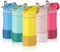FEIJIAN Gourde Isotherme Enfant avec paille - 350ML/400ML Bouteille Isotherme Enfant - Sans BPA Tritan, Anti-fuite reutilisable pour l'école, Les Sports et la Maternelle