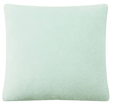 Kissenbezug Dekokissen Kissenhülle Kissen Bezug Sofakissen Plüsch Flanell 40X40, Farbe:Hell Mint
