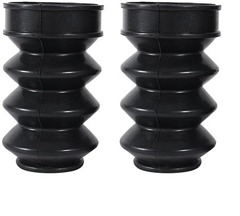 Qiilu Copri Forcella Anteriore Moto Parapolvere per Forcella in Gomma per Moto Ghette Anteriori Stivali Parapolvere per Smorzamento degli Urti per FX XL 883