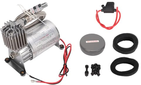 Hochleistungs-Luftkompressor, 20 A 150 PSI Metall, Universell für 12-V-Fahrzeuge, Yachtboote