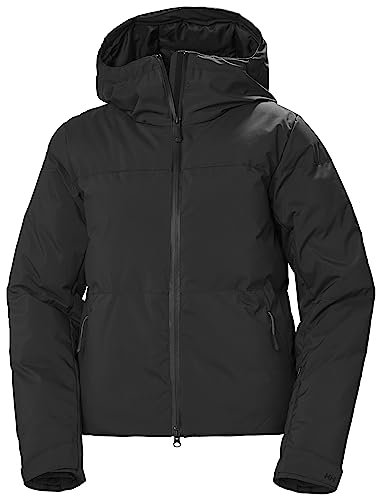 Helly Hansen Damen W Nora Short Puffy Jacket, Schwarz, XL