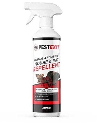 Easylife Peppermint Oil Rat Repellent Spray, 500ml Peppermint Oil Mouse Repellent Spray & Rodent Repellent, Powerful Mouse Repellent Spray, Peppermint Oil Spray & Mice Repellent - Fully Guaranteed