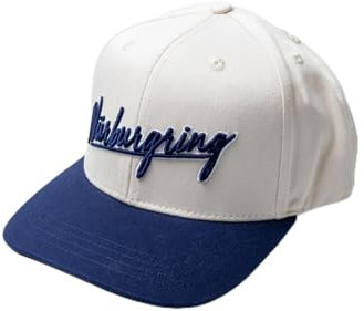 Nürburgring - Herren Cap - Aremberg - Baseball Cap - Individuell verstellbar - 100% Baumwolle, Farbe:Blau, Größe:OneSize