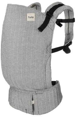 Tula Toddler Linen, porte-bébé ergonomique pour les tout-petits, porte-bébé ventral, dorsal, Ash