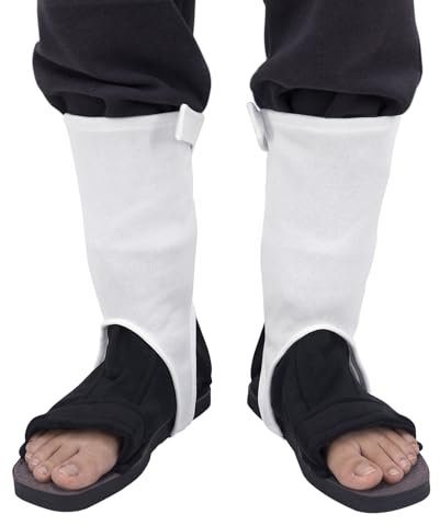 Ninja Gamaschen | Asiatisch Beinstulpen | Weiß