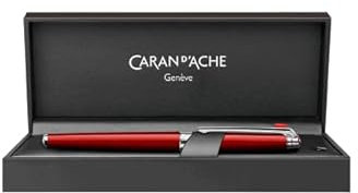 Caran d'Ache Tintenroller LEMAN SLIM Grand in der Farbe Rouge Carmin, 4771.580