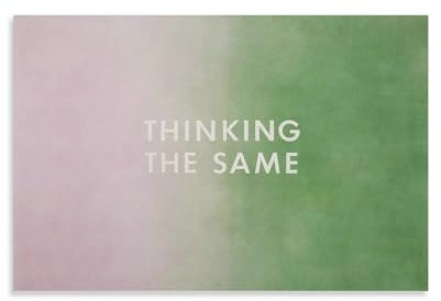 xinglang American Popist Artist Ed Ruscha, Thinking The, Kunst, abstraktes Poster, Kunstwerke, Leinwandposter, Wandkunstdrucke, moderne Dekoration, 20 x 30 cm