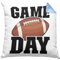 Trendation American Football Kissen mit Füllung 40x40 Geschenk Football-Spieler Geschenkidee Game Day (Blau)