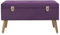 Kangmusi Bank mit Stauraum 80 cm Lila Samt, kangmusi329931