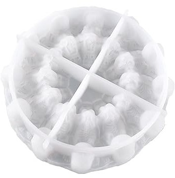 VILLCASE 1stk Schädelform Aschenbecher Diy Form Formen Für Seifenhalter Mini- Aschenbecher Gießen Persönlichkeitsverzierungsform Diy-form Aschenbecher Selber Machen Weiß Kieselgel