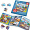QUOKKA Magnetic Puzzles for 2 3 Year Olds - Travel Toys for Toddlers on Plane Car Ride - 36 Pieces Transport Magnet Jigsaw Travel Games for Kids Age 4 5 - Gift Sudoku Puzzles for Boys and Girls