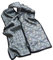 GIMIRO Satin Seidenschal Doppelschichten 150 x 16cm Krawatte Blumen Taillengürtel für Blazer, Mantel, Kleid (Gray PSL)