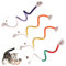TANGHSE Catnip Toys Chew Rope for Cat - 4Pack Cat Chew Toys for Indoor Cats & Kittens, Interactive Cats Dental Sticks Sisal Rope Kitten Teething Toys Kitten Catnip Sticks