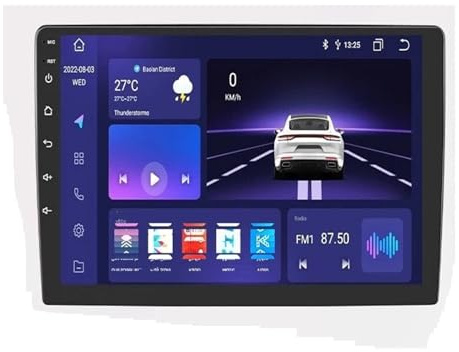 Pantalla de CarPlay 8 GB + 128, 10,1, Android 12, Radio estéreo para Coche, GPS, Bluetooth 5.0, DSP, CarPlay
