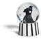Baden - 1177987 - Schneekugel, Schüttelkugel, Glücksschwein, schwarz, Glas, 6cm x 4cm