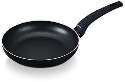 Brabantia Heat Aluminium Non-Stick Frying Pan 24 cm, Black