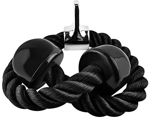 Corda Fune Cavo per Spinte in Basso Tricipiti e Allenamento Trazioni Bicipiti