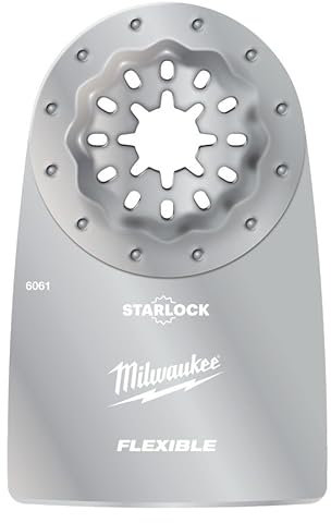 Milwaukee Starlock 52 x 37 mm - Espátula flexible para quitar pintura y pegamento