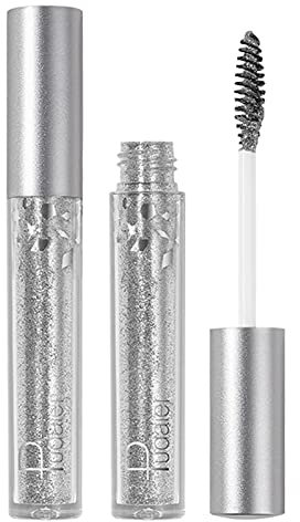 Alacritua Glitter Diamond Mascara, 4D Lash Wasserdichte Shimmer Mascara, Funkelnde Eyelash für Party