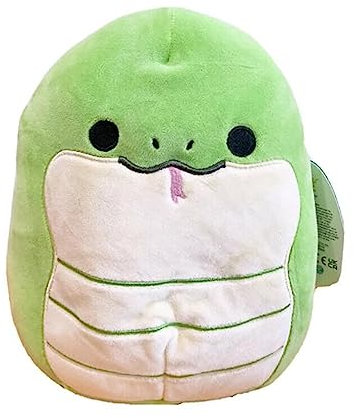 Squishmallow Kuschelkissen mit Schlangenmotiv, 30 cm, Grün