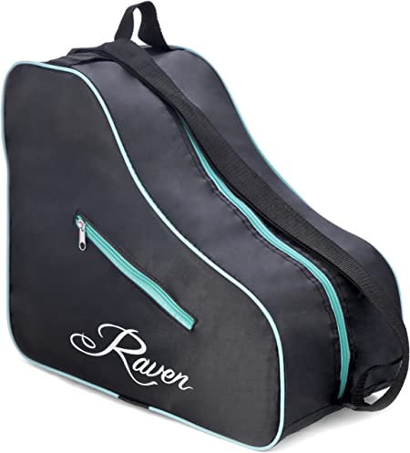 RAVEN Tasche für Inlineskates, Rollschuhe Carla Black/Mint oder Black/Pink (L/XL (45x37x23), Black/Mint)