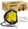 RIGIDON 1x Rund Led Arbeitsscheinwerfer, 7 Zoll 75W 7500 Lumen alu led lichtleiste, 12V 24V Wasserdicht offroad beleuchtung für Auto ATV LKW Traktor Fahrzeuge 4x4, led nebelscheinwerfer 3000k gelb