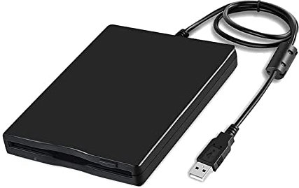 Lecteur Disquette 3.5 Externe, Lecteur de Disquette Externe Portable, Lecteur Disquette USB, pour PC Windows 10/7 VISTA/8 / XP / ME / 2000 / SE / 98, pour Ordinateur Portable et Ordinateur de Burea