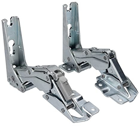easyPART Kompatibel/Ersatz für Miele 9593760 Türscharnierset für Kühlschrank Gefrierschrank KühlGefrierKombination