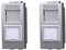 ZOREI Serie Frutti Prese Interruttori Pulsanti Grigio, Compatibile Con Bticino Living Light Grigio (2 pcs Presa Dati RJ45 CAT6)