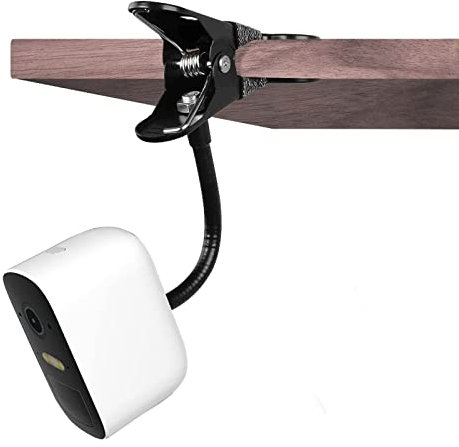 Flexible Halterung für Eufy Cam 2C/2C Pro/3/3C, Metall Klemmhalter für EufyCam 1/2 / EufyCam E, Universelle Masthalterung für Arlo Pro 4/Pro 3/Pro 2, Kamerahalterung für Arlo Ultra/Ultra 2, 1 Stück