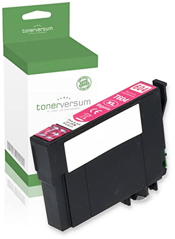 Tonerversum Tintenpatrone kompatibel zu Epson 604XL 604 XL C13T10H34010 Magenta für Expression Home XP 2205 3200 4205 2200 Workforce 2910 2930 2935