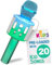 Move2Play, Kids Karaoke Microphone | Includes Bluetooth & 15 Pre-Loaded Nursery Rhymes | Birthday Gift for Girls, Boys & Toddlers | Girls Toy Ages 2, 3, 4-5, 6+ Years Old