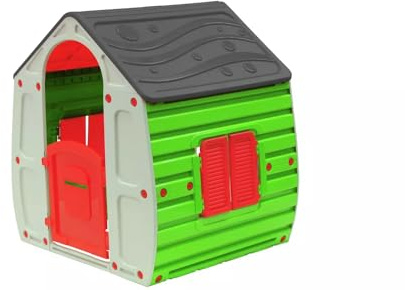 Chad Valley Magic Playhouse * Comes with swinging front door, back gate and side shutters for peek-a-boo fun *
