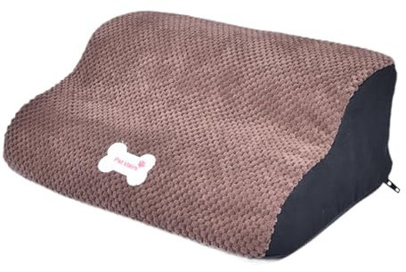 Colcolo Hunderampen-Stufen, multifunktional, Kratzfest, 2 Stufen, Hundetreppe für kleine Haustiere, für den Innenbereich, Stuhl, Couch, Kaffee 15cm Höhe