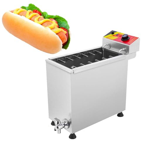 RayGenius Commercial Deep Fryer with Basket, Professional Induction Deep Fryer with Drain System。