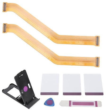 Cuifati 2 Stück Motherboard-Flexkabel, Haupt-Motherboard-Anschluss, Flex-Flachbandkabel mit Reparatur-Werkzeug-Set für A20 A205F